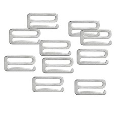10 Sets Bra Adjuster, Metal Adjustment Buckle Bra Hook and Sliders Accessories