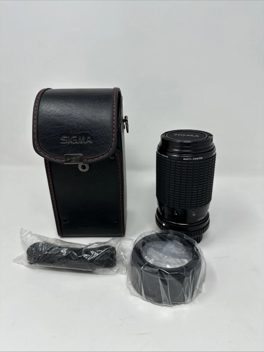 Preços baixos em Lentes de zoom câmera Sigma 80-200mm | eBay