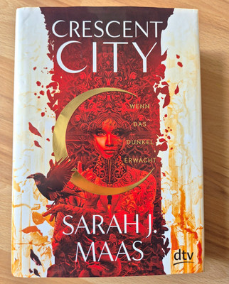 Sarah J. Maas Crescent City: Wenn das Dunkel erwacht Roman Band 1 Farbschnitt