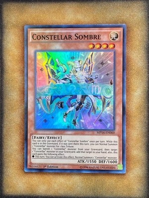 Yugioh Constellar Sombre MP14-EN060 Super Rare 1st Ed NM
