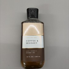Bath Body Works Men's Collection Shower Gel aloe vitamin e COFFEE WHISKEY