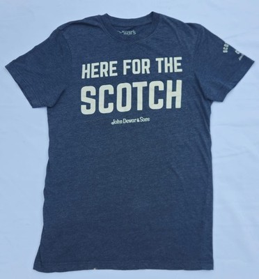 John Dewar & Sons Scotch Egg Club T-Shirt  Promo Whisky Graphic Tee
