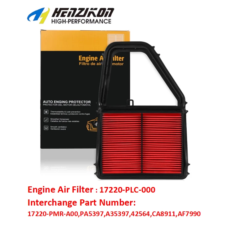 AMC Filtro Aria Compatibile Per Honda Civic 1.8 140 CV (dal 2005) - Ricambio Filtro Motore Per Una Pulizia Ottimale - 3