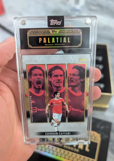 Topps Palatial 2025/26 Montage Moments Edinson Cavani Manchester United 10/10