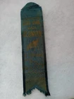 SIGOURNEY IOWA 33rd INFANTRY 1891 GAR CIVIL WAR VET GRAND ARMY REUNION RIBBON