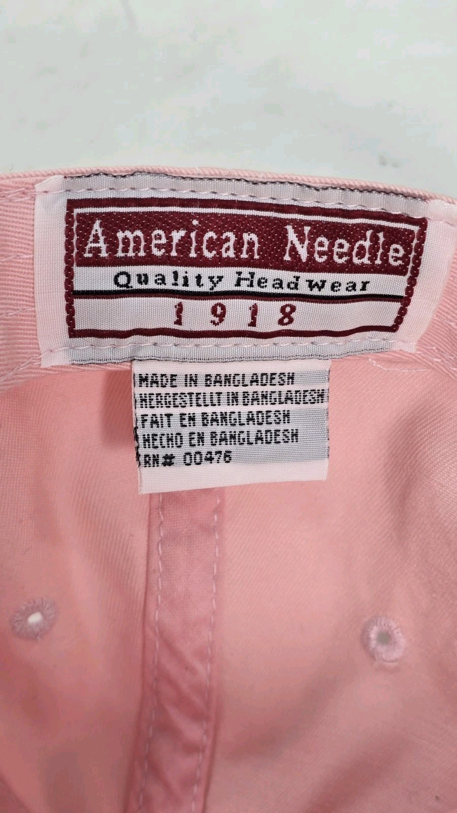 LEXUS Strapback Cap Hat PINK Adjustable Embroider… - image 8