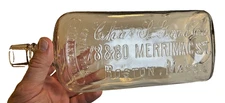 Scarce Embossed Liquor Bottle c.1890-1910 Chas S Gove & Co Boston Massachusetts