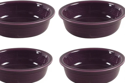 Fiesta Serving Bowl Medium 19oz -Set of 4- Mulberry Purple