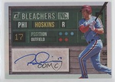 2019 Panini Donruss Bleachers Inc Rhys Hoskins #BI-RH Auto uk2