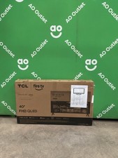 TCL QLED Full HD Smart TV 40 Inch Bluetooth WiFi 40SF560-UK #LF121404