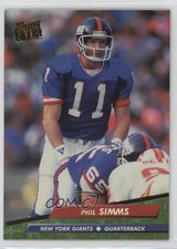 1992 Fleer Ultra Phil Simms #286 0x4w