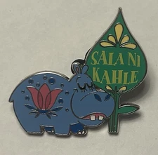 Disney - Hippopotamus - Its a Small World - Goodbye - Mystery Hippo Pin