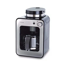 Shiroka Fully Automatic Coffee Maker Compatible with Iced Coffee, Quiet, Compact