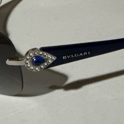 BVLGARI 6067B Sunglasses in color 1028G With Original Cinch Bag | eBay