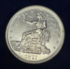 .99Cents PRIME 1877-S Silver Trade Dollar AU  Coin L@ @K