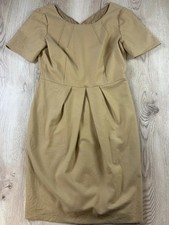 Woman’s size 10 Antonio melani tan smart work dress