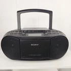 Sony CFD-S70 Stereo CD Player Cassette Recorder AM/FM Radio Boombox Tested Works