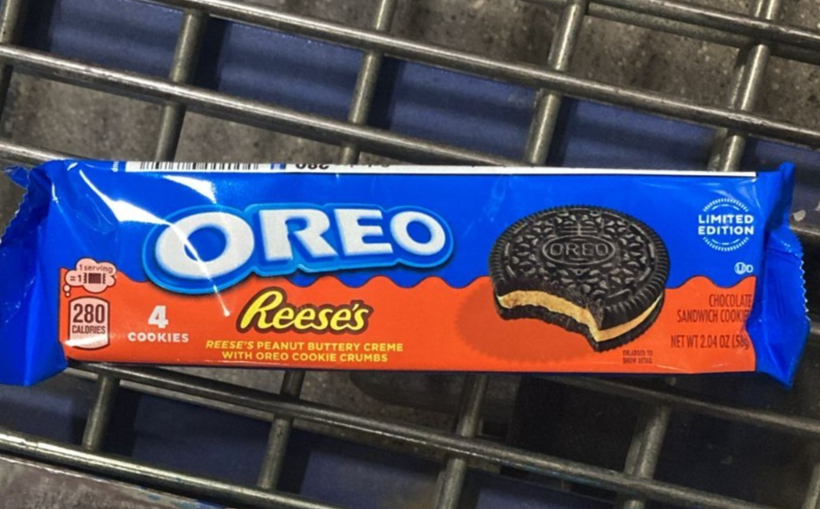 NEW! 6x REESE'S OREO Peanut Butter Creme Chocolate Sandwich