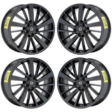 19 Nissan Maxima Platinum Black Chrome Wheels Rims Factory Oem 62810 Exchange