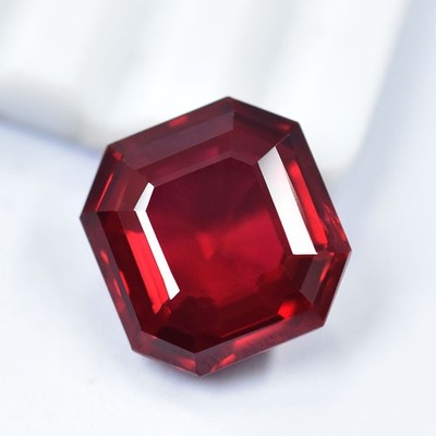 WUNDERBARER roter Granat 20,95 ct zertifiziert 20,95 ct natürlicher loser Ede...