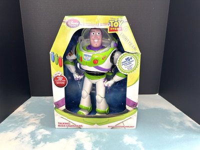 Buzz Lightyear Disney Store Exclusive Toy Story Talking Figure NEED BATTERIES