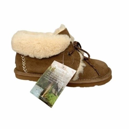 BEARPAW Juliette Booties Hickory 6M | eBay