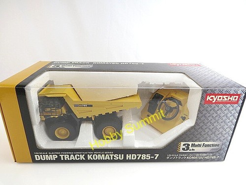 Camión de volteo Kyosho 1/50 R/C Komatsu HD785-7 R-T-R coche de construcción de 3 canales - Imagen 5 de 13
