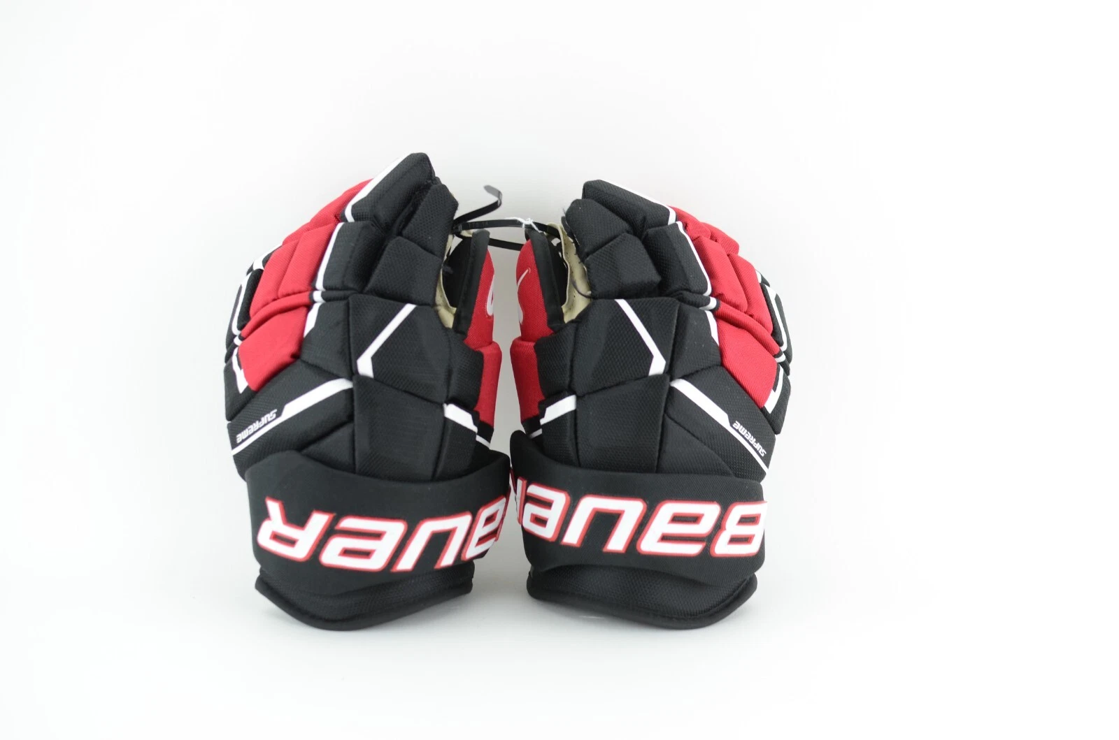 Gants de hockey sur glace Bauer Supreme M5 Pro noir/rouge/blanc int taille 13 (0228 7939)