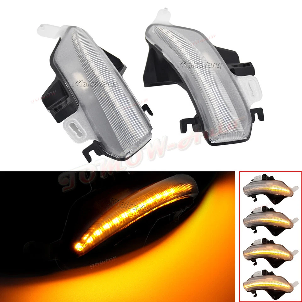 Clear For Lexus CT200H 2014 2015 2016-2017 LED Dynamic Turn Signal Light - Image 2 of 4