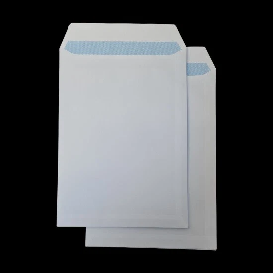 White Windowless Envelopes PLAIN Self Seal Paper Posting A4 A5
