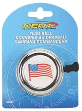 NEW KENT INTERNATIONAL 96303 AMERICAN FLAG BIKE BICYCLE HANDLE BAR BELL 8133076