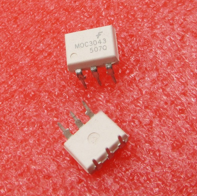 5/10PCS MOC3043 OPTOCOUPLER TRIAC-OUT ZC 6-DIP 3043 MOC3043 | eBay