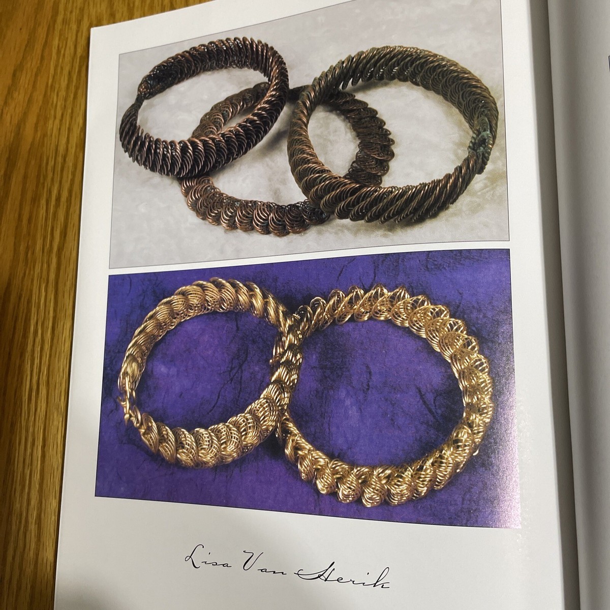 Fiber-Wire Beads and Jewelry by Lisa Vann 2002 Trade