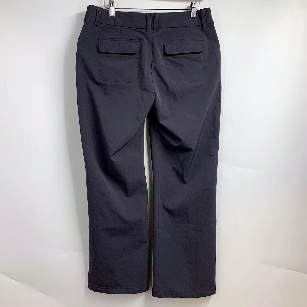 lole flat front zipper stretch pocket travel pants