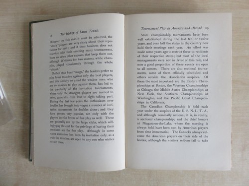 Lawn Tennis, its Past, Present and Future by J Parmly Paret, 1912. - Picture 9 of 13