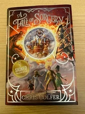 A Tale of Sorcery by Chris Colfer Signed Edition with receipt proof of purchase