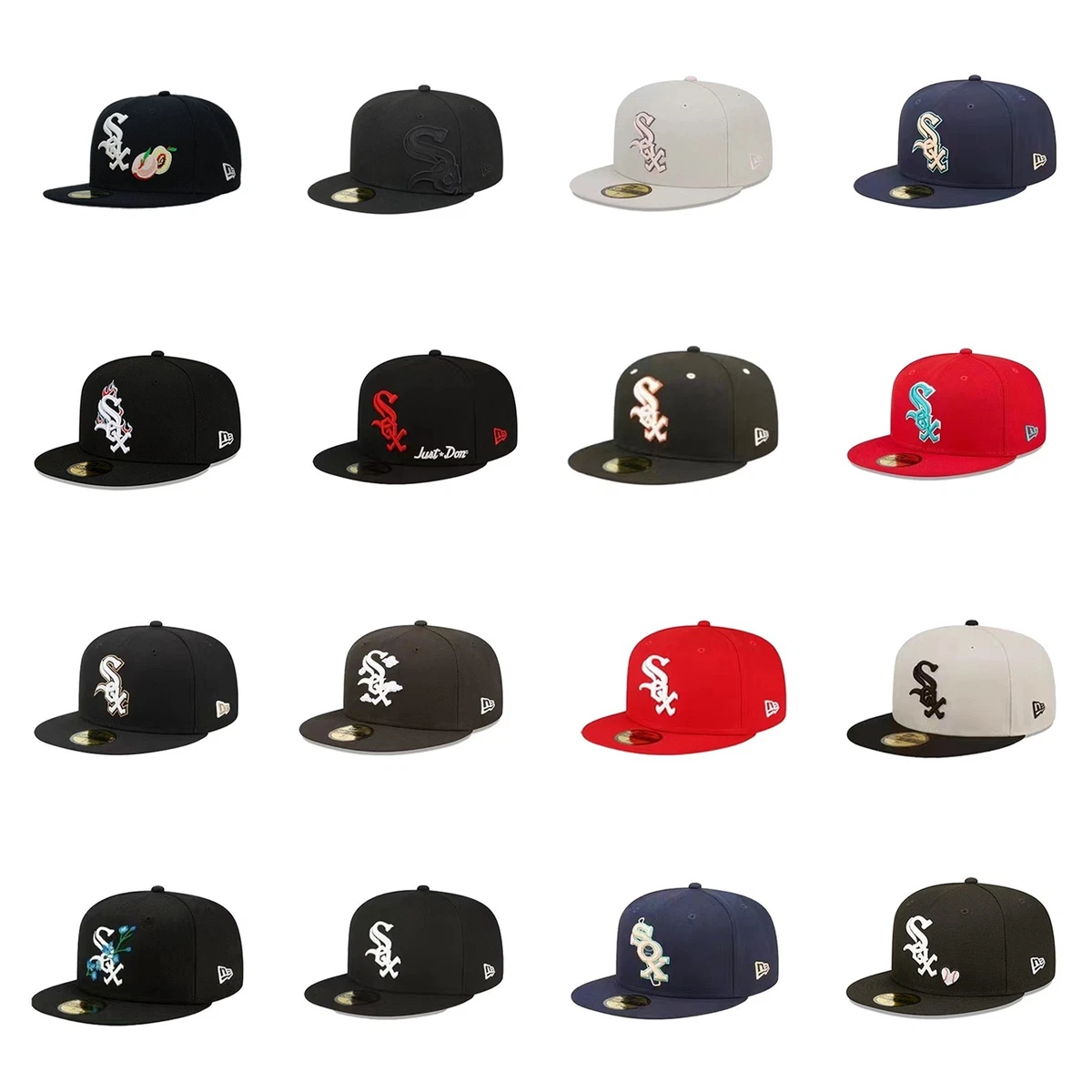 New Era Chicago White Sox 7 3/8 Size MLB Fan Apparel & Souvenirs
