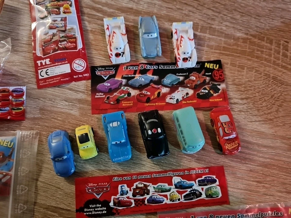 Disney Pixar Cars Mini Sammelfiguren Autos Lightning McQueen Konvolut - Bild 4 von 4