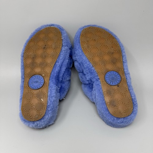 HTF Blue UGG Classic Fluff Yeah 1095119 Slide Slippers Women's Size US 5 - Bild 8 von 8
