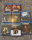 BRAND NEW PS4 GAME LOT RED DEAD REDEMPTION DISHONORED DEUS EX CONTROL