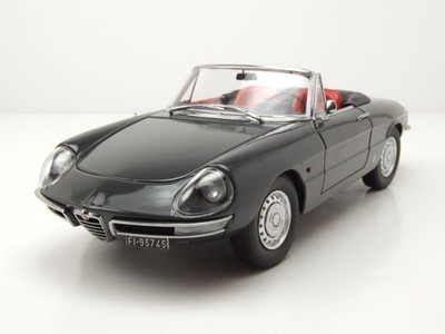 Alfa Romeo 1600 Duetto Spider 1966 grau Modellauto 1:18 Touring Modelcars