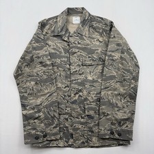Air Force ABU Jacket Coat Mens 38R Military Tiger Stripe Hunting Utility Camo US
