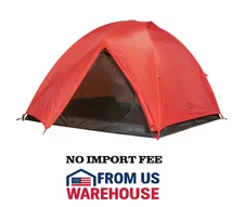 TETON Mountain Ultra 2-Person Tent – Red Lightweight Waterproof Camping