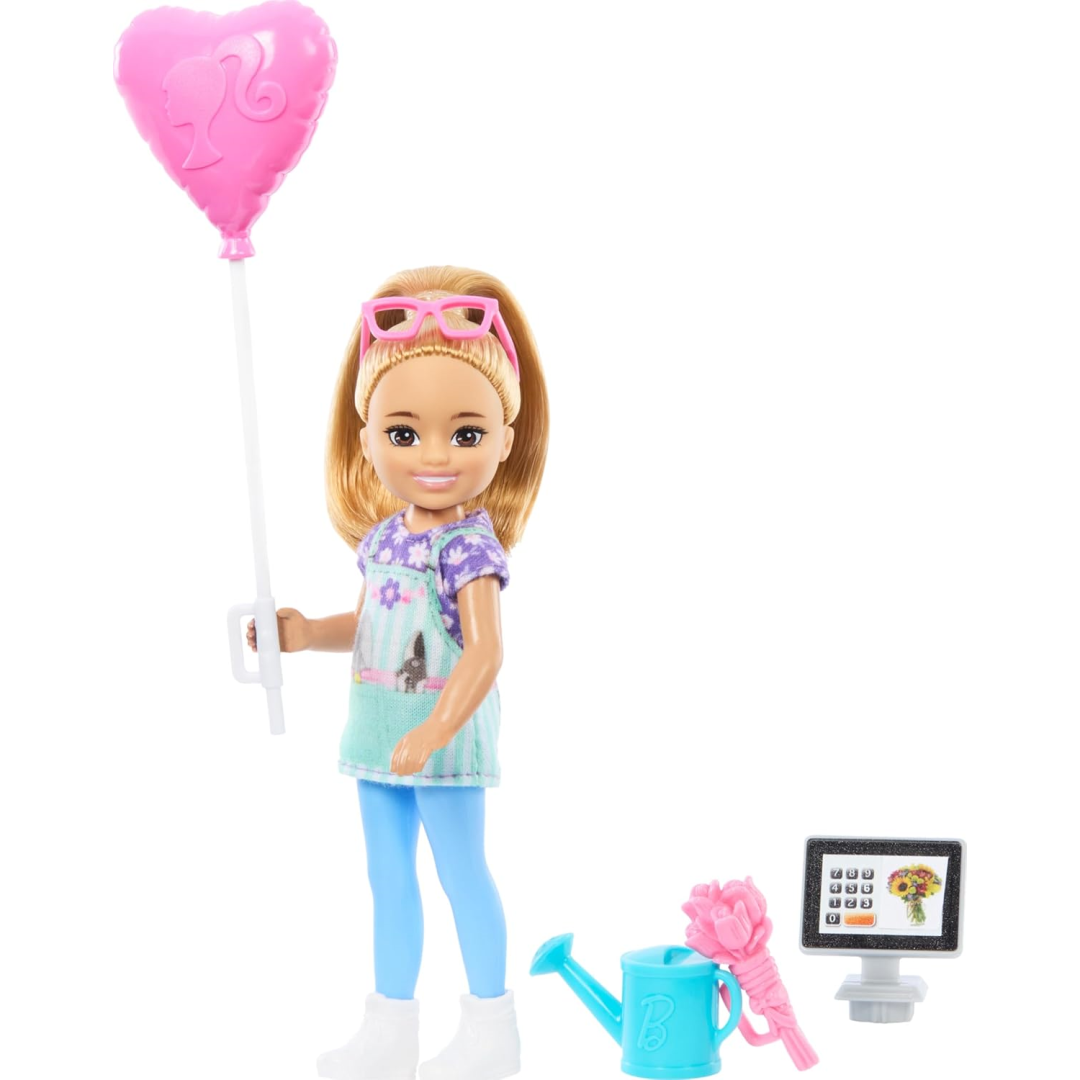 Barbie Chelsea Florist Doll Playset Kids Roleplay