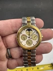 Vtg 1999 SEIKO Cadet Moon Phase 7F39-6050 35mm Quartz Men's Watch - Stunning!