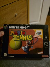 ebay® Auktion 307123493682 | Mario Tennis N64 Nintendo 64 OVP Spiel PAL Version mit Handbuch Thumbnail of ebay® auction 307123493682 | Mario Tennis N64 Nintendo 64 OVP Spiel PAL Version mit Handbuch