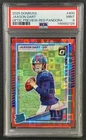 JAXSON DART PSA 9 2025 PANINI DONRUSS OPTIC #400 ROOKIE PREVIEW RED PANDORA RC