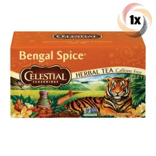 1x Box Celestial Seasonings Bengal Spice Herbal Tea | 20 Bags Each | 1.7oz