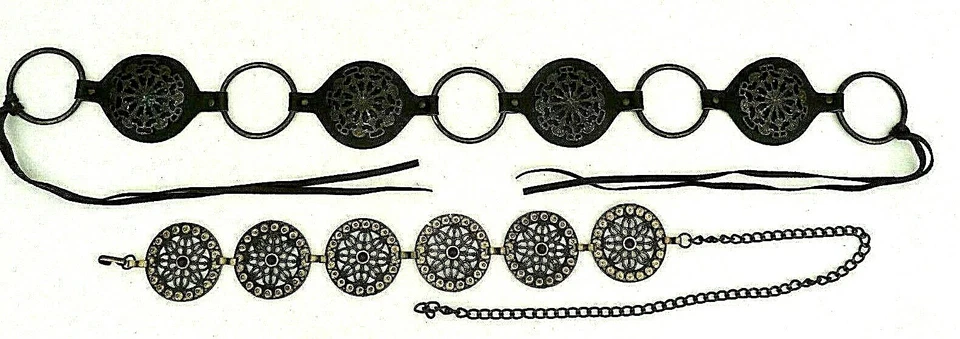 2 ceintures ethniques pour tenues indiennes kl - Photo 1/4
