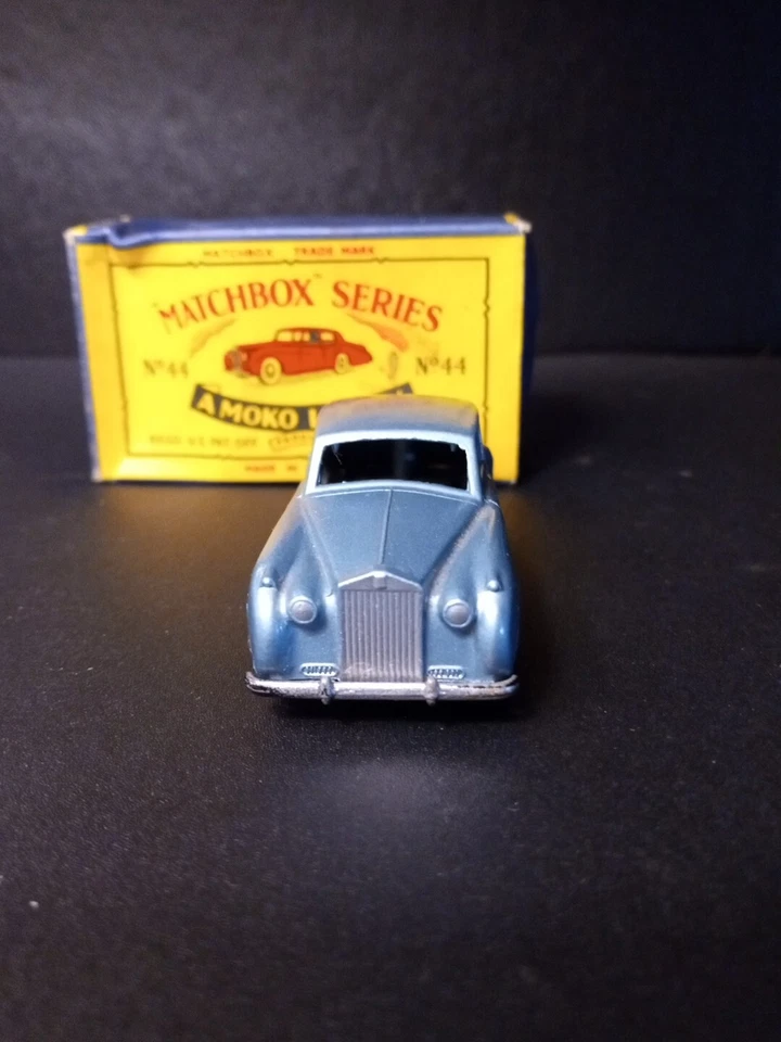 Matchbox #44a  Silver Cloud Rolls Royce KT GPW In Original B5 Box - Image 3 of 4